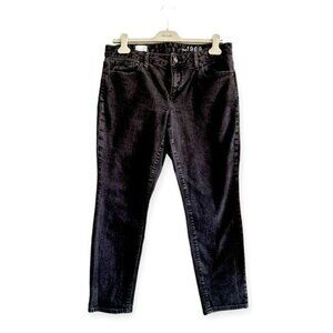 GAP 1969 Curvy Skinny Jeans , washed black, Size 32P